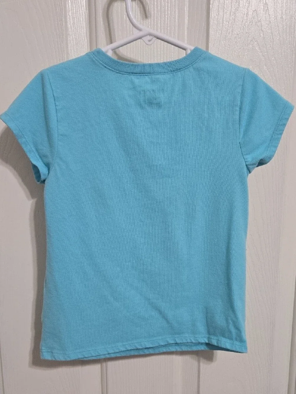 Childrens Place Blue Short Sleeve Tee with Floral Turtle Graphic